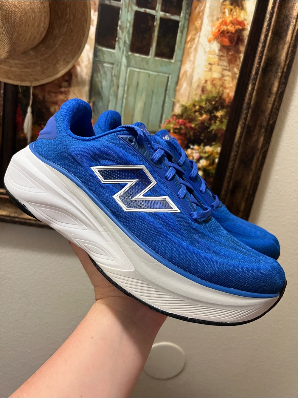 New Balance Fresh Foam X More v6 Blue Gemstone shoes